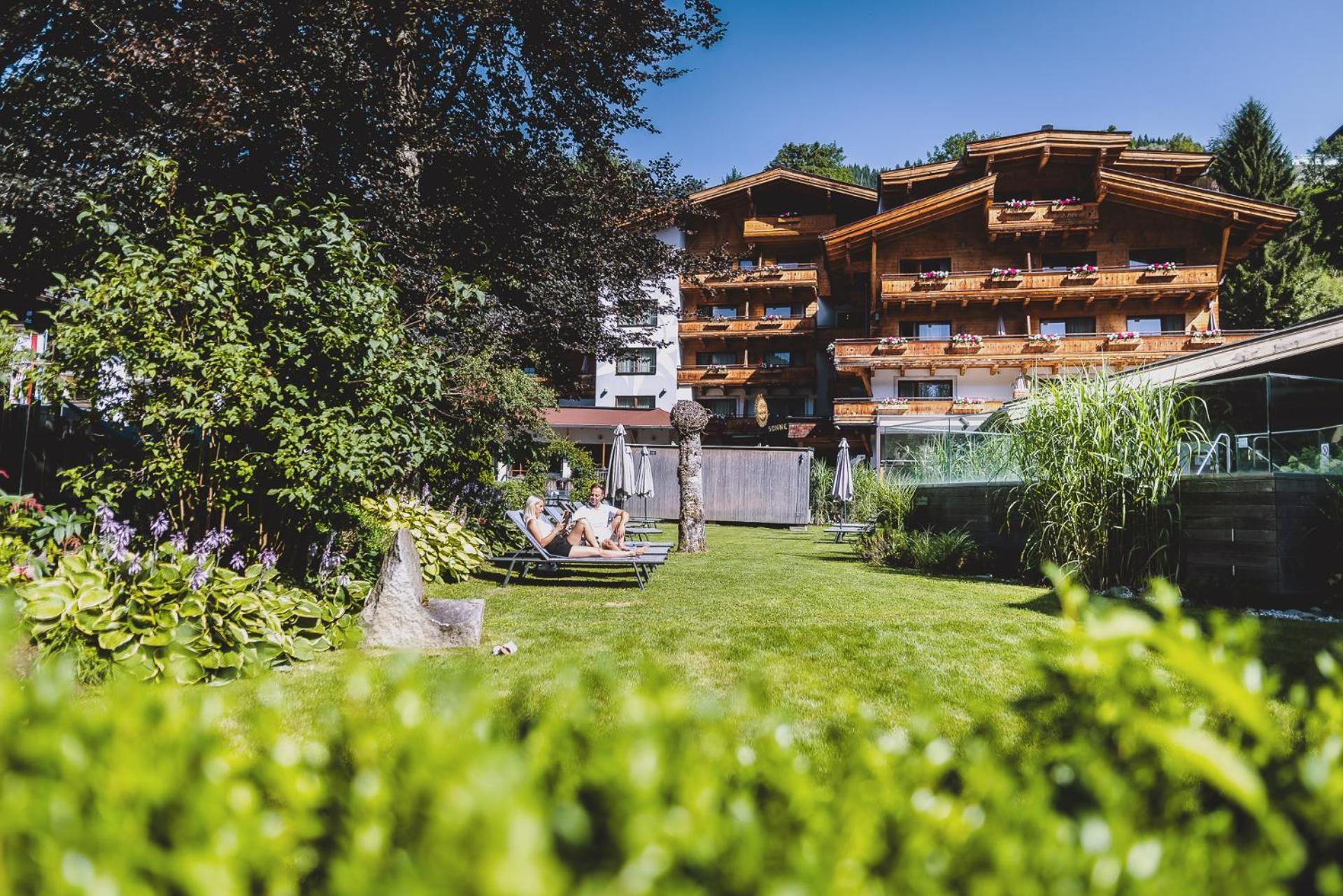 Hotel Die Sonne Saalbach-Hinterglemm Exteriér fotografie
